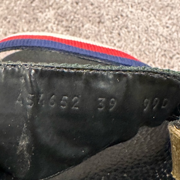 Gucci RIMINI Multicolor Striped Sandals - Size 39 - Picture 6 of 7